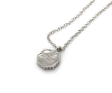 New Gabriel & Co. 0.11ctw Pave Diamond Octagon Pendant Necklace in 14K