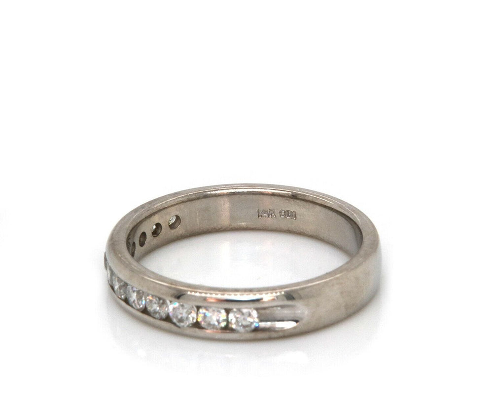 0.50ctw Diamond Channel Set Wedding Band Ring in 14K