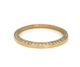 1.35ct Ladies Aftermarket Diamond Bezel 30mm in 14K Gold