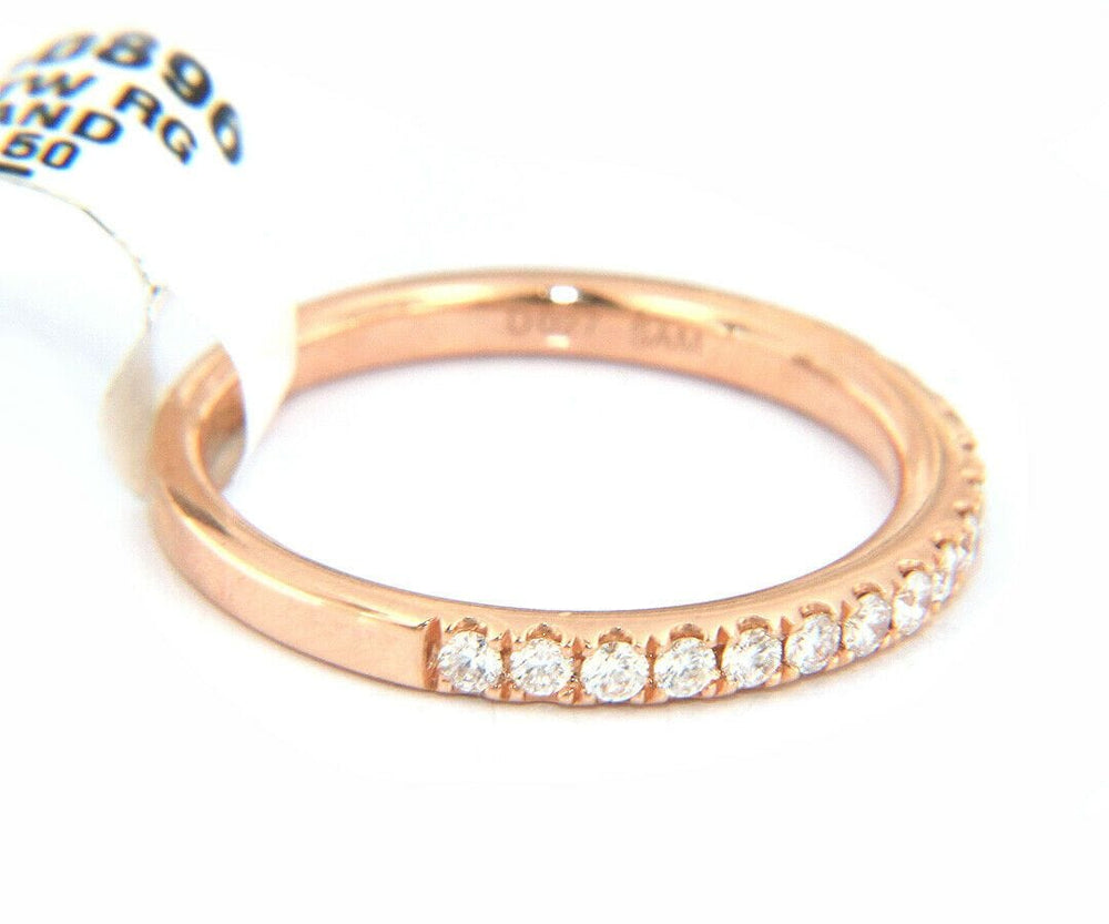 New 0.27ctw Diamond Shared Prong Wedding Band Ring in 14K