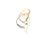 New Frederic Sage 1.02ctw Diamond Fleur D’Amour Earrings in 14K