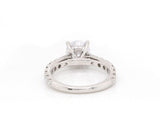 New Gabriel & Co. 0.81ctw Diamond Straight Semi Mount Ring in 14K