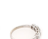 1.14ctw Oval Diamond Five Stone Wedding Band Ring in 14K