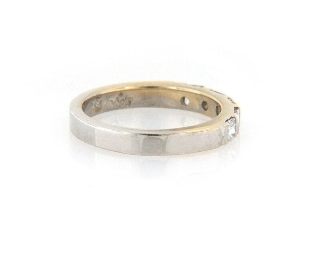 0.30ctw Princess Diamond Anniversary Band Ring in 18K