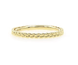 New Gabriel & Co. Braided Stackable Band Ring in 14K