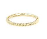 New Gabriel & Co. Braided Stackable Band Ring in 14K