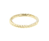 New Gabriel & Co. Braided Stackable Band Ring in 14K
