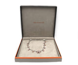 Iridesse Pink Pearl Flower Necklace in 18K W/ Box