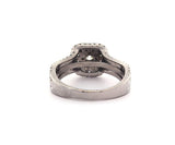 1.79ctw Round Diamond Double Frame Engagement Ring in 14K